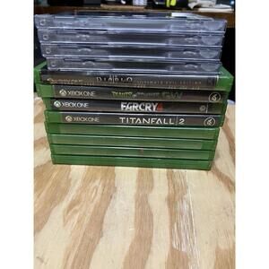 Lot Of 12 Xbox One Games 9 Rated M & 3 Rated E